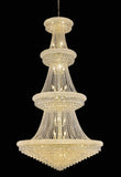 42 Light Foyer In Gold With Clear Crystal - Style: 7394082