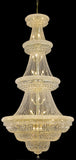 42 Light Foyer In Gold With Clear Crystal - Style: 7394352