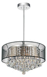 9 Light Chandelier With Chrome Finish - Style: 8093316